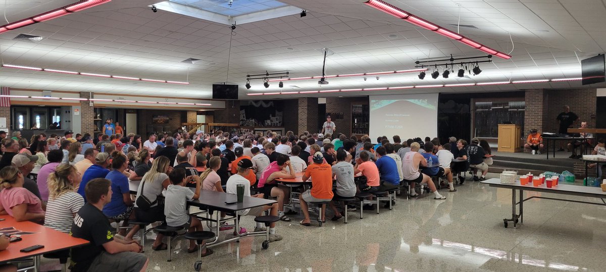 1st practice in. Time for team meal with parents!