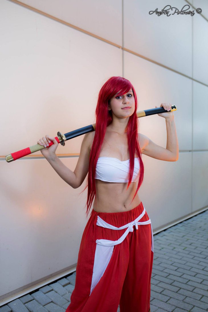 Erza Scarlet #cosplay - Fairy Tail, image size:730x1094