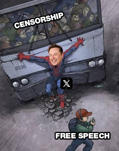 cb_doge's tweet photo. 𝕏 is truly the last free speech platform on planet earth. https://t.co/P2r4lyQweP