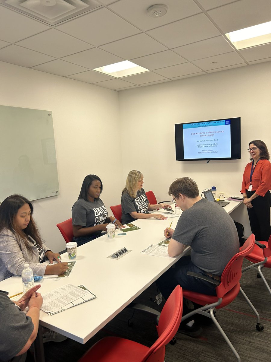 BCMbiotechRusk's tweet photo. Great day empowering our educators with the latest in health science at the Baylor College of Medicine! Always doing our best to bring knowledge and innovations to our campus! #STEM #hisd #BCM #TEACHers https://t.co/C3NntJp514