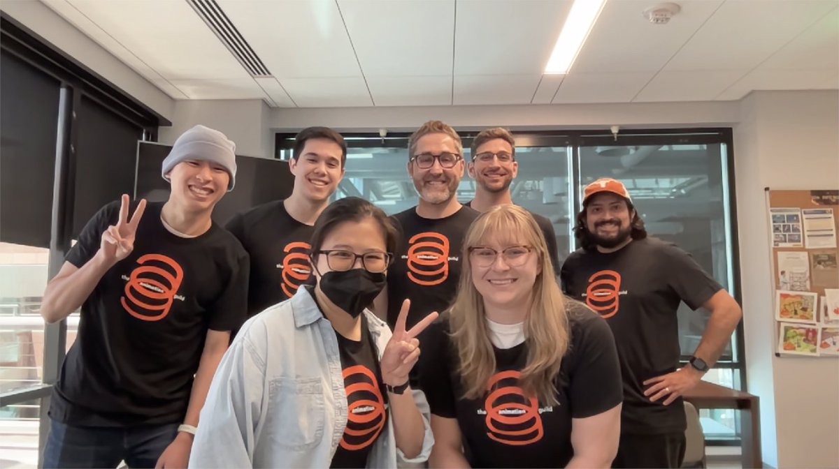 szaharakis's tweet photo. #Skydance peeps rallying in support of Animation Guild Negotiations!!  #tagtuesday #animationguild #tag839 #animationguild839 #iasolidarity #iatse839 #standwithanimation #nocontractnocartoons https://t.co/CcqAtMwf2n