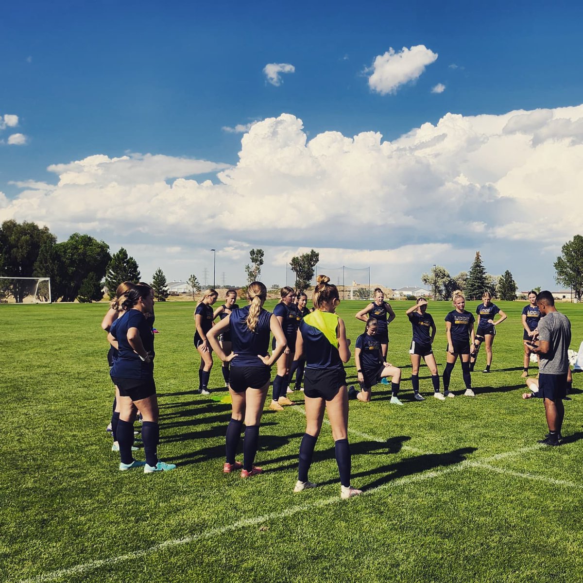 Always good to get work in. 

<a href="/LCCCwSoccer/">LCCC Women’s Soccer</a> is getting closer to that season opener in Salt Lake! 

<a href="/LCCC/">Laramie County C.C.</a> alumni Scrimmage is coming up on Saturday!

#BeGolden
