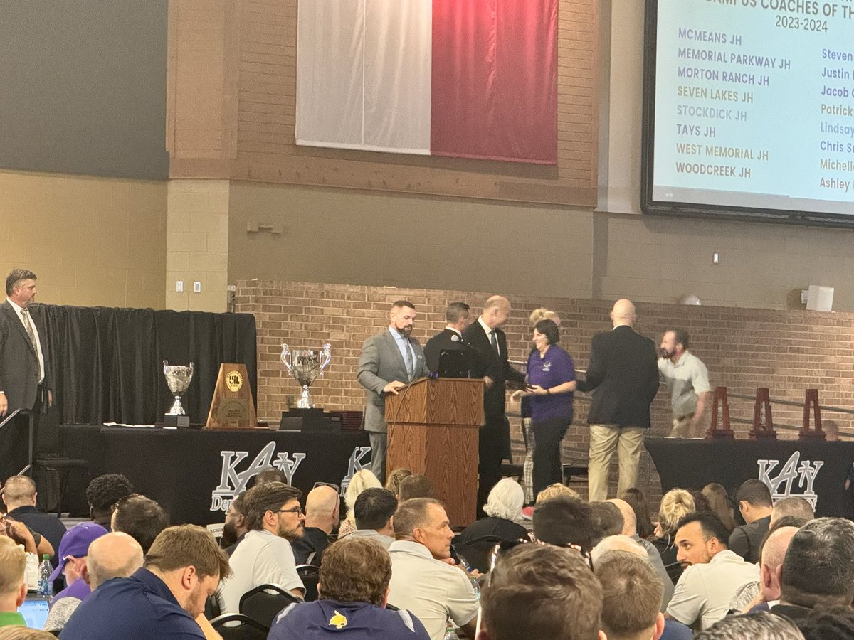 McDonald JH Coach of the Year for our Campus… Holli Goddard! Thank you Coach for all you do for our students, our athletes, and our staff! We are super proud of you! 

<a href="/MDJH_Panthers/">McDonald Junior High School</a> <a href="/MdjhAthletics/">MDJH_Athletics</a>