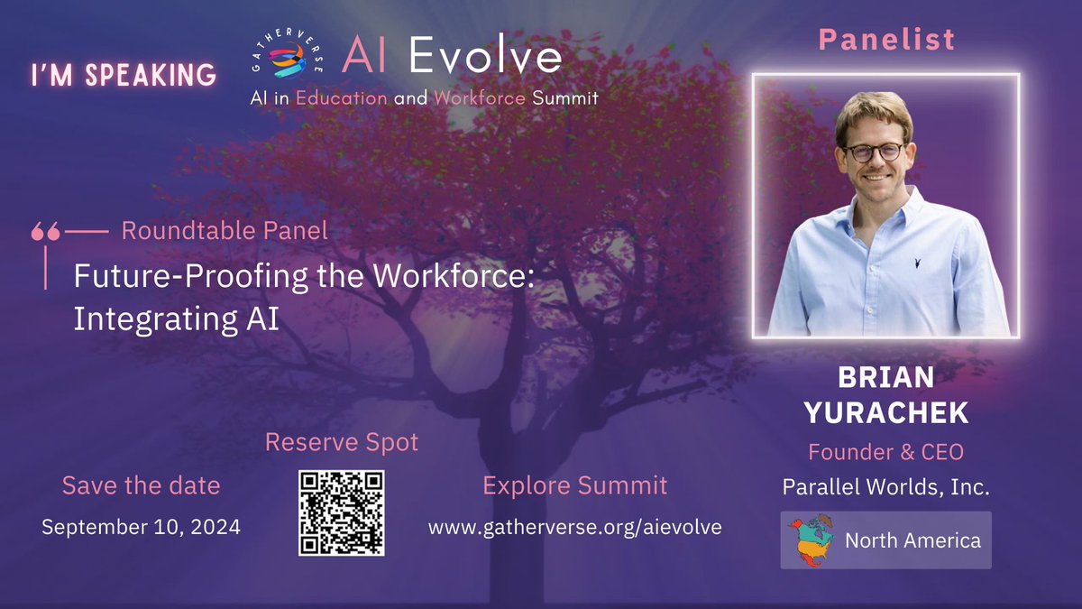 Come join us on Sept. 10th to learn more about the wonders of AI! 

<a href="/gatherverse/">GatherVerse</a> 🙏🏻