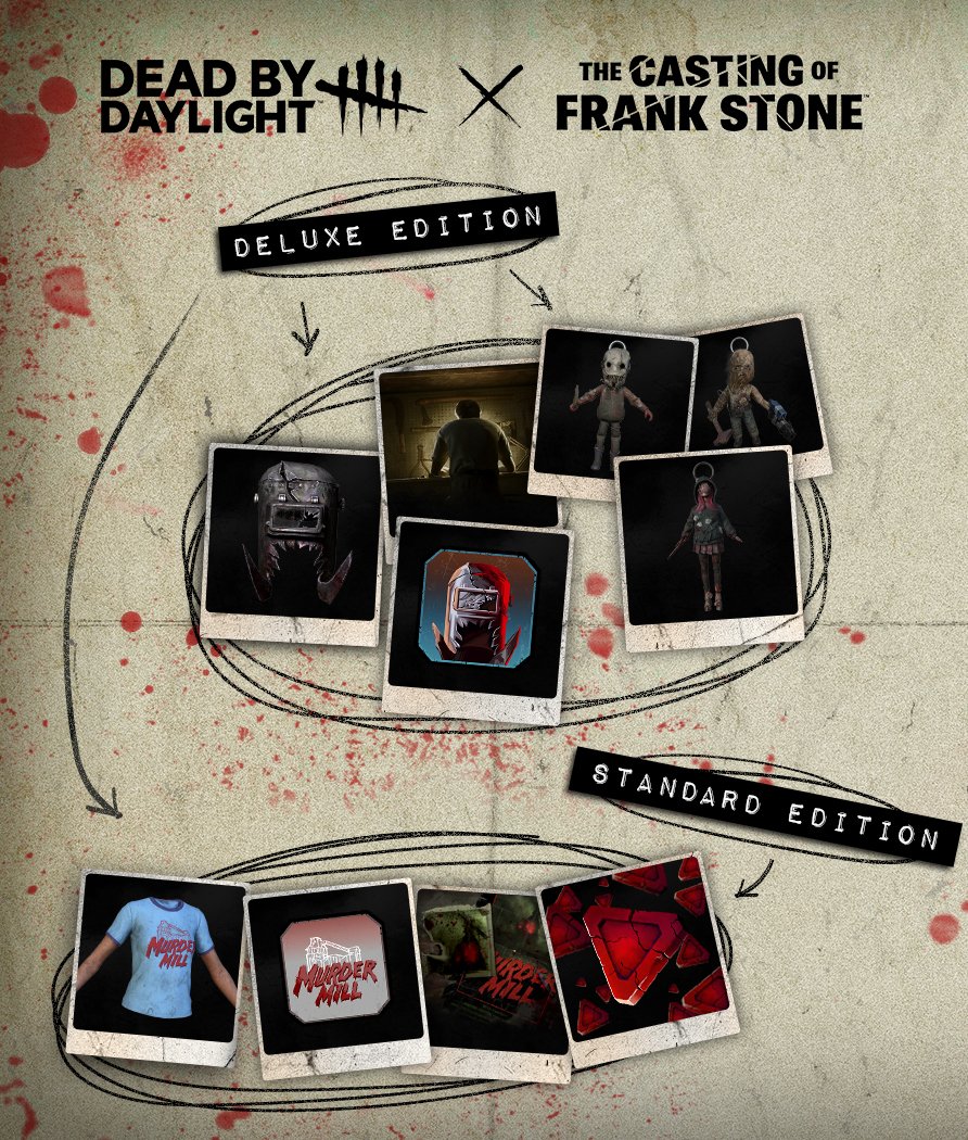 The Casting of Frank Stone on X: &ldquo;Unlock DbD rewards by 