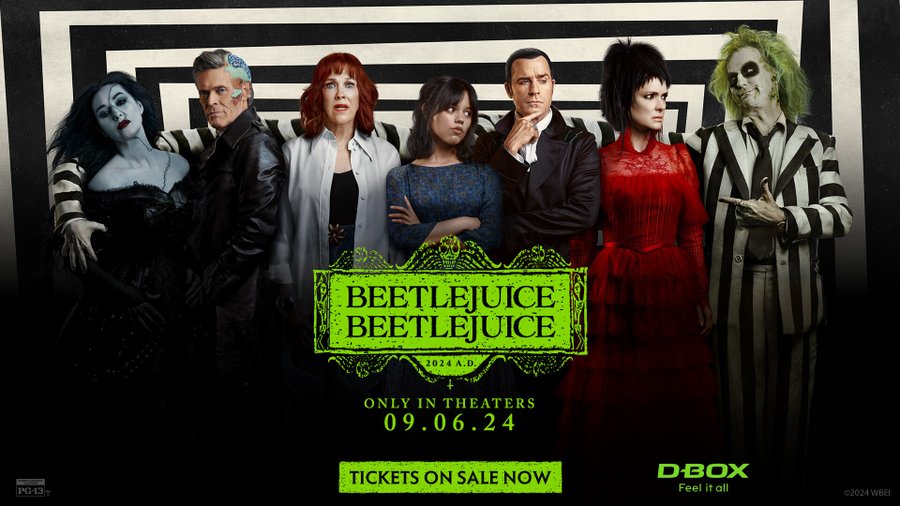 Beetlejuice Beetlejuice D-Box banner 
