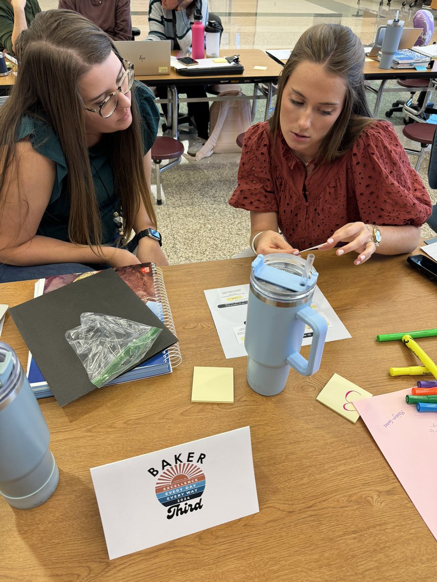 Today, <a href="/BakerElem/">Baker Elementary</a> teachers committed to new learning around science curriculum and digging deeper with UbD. They dedicated time to professional growth and ensuring our students learn at high levels! <a href="/SSchweikhard/">Scott Schweikhard</a> <a href="/MelanieAdlof/">Melanie Adlof</a>