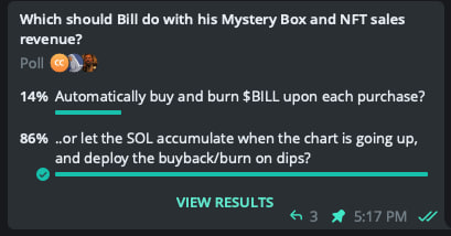 Dipper will be the jeet killer, buying dips at the bottom with #SOL accumulated by #NFT &amp; Mystery Box sales.

Enter the Mystery Shack: t.me/solanabill

$SOL #SOL #Solana