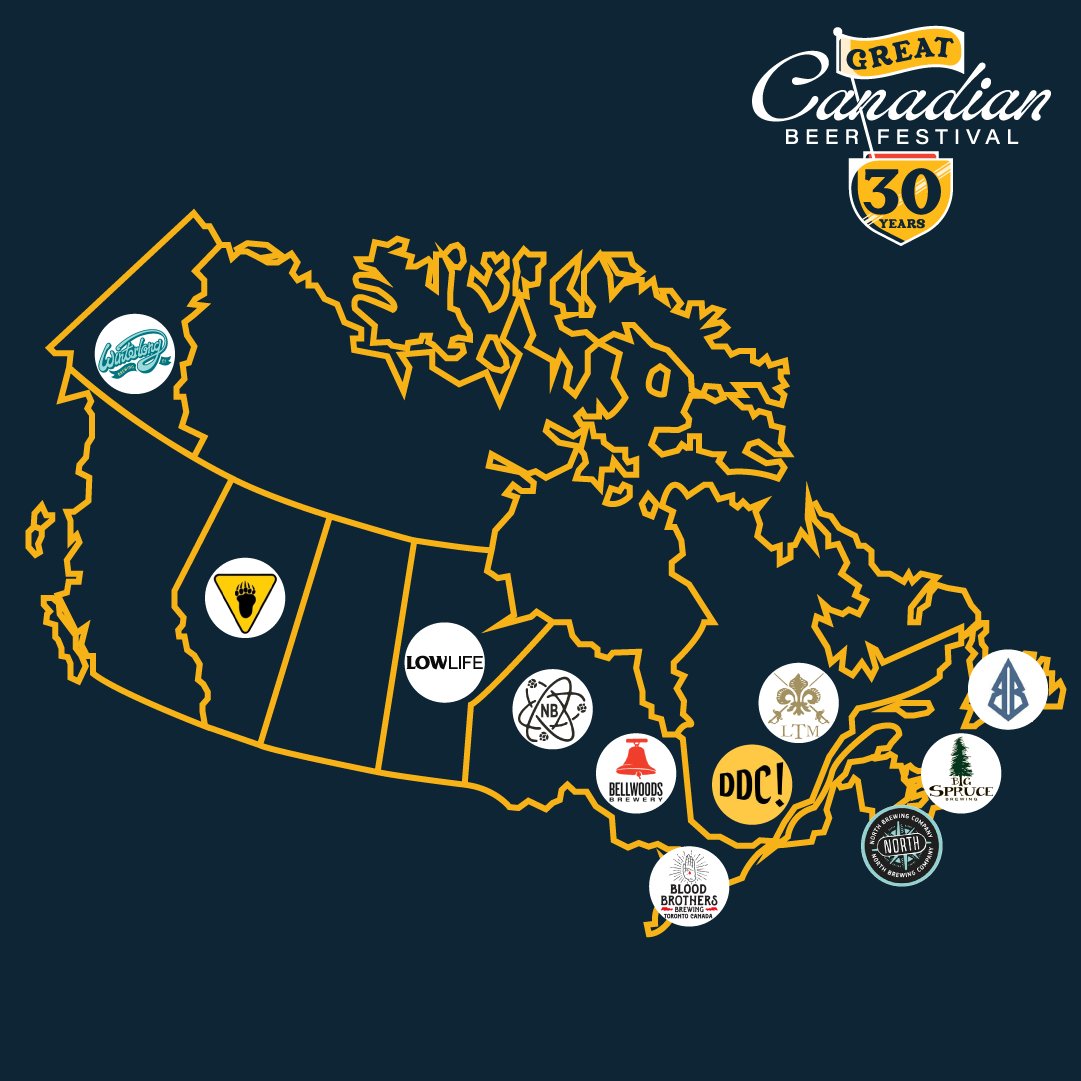 🇨🇦🍻 Take a trip across the country at #GreatCanadianBeerFest with these out-of-province breweries! Stay tuned for our full beer list, coming soon. 
#GCBF returns this September 6 and 7 in Victoria BC! 👏
🎟️ Get your tickets now: victoriabeersociety.com/gcbf/