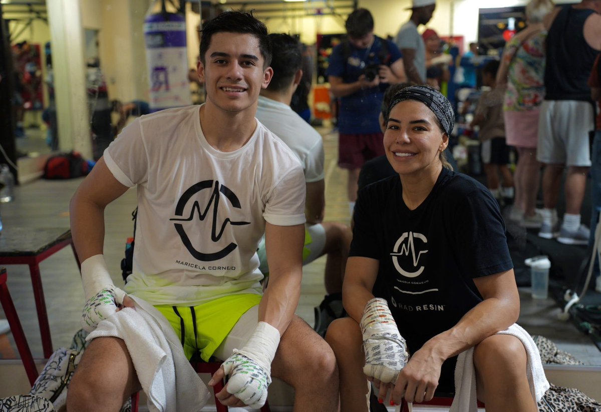 I’m so proud of <a href="/maricelaladiva/">Mari Cornejo</a> fighting for the WBC World Title this Saturday. Her dream comes true and I’m so happy the life we are creating together. She’s made me a better man and fighter❤️