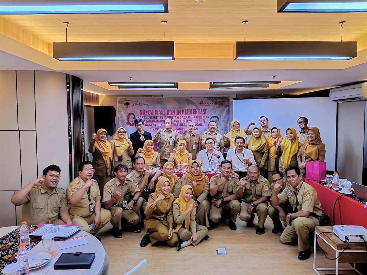 distankanskh's tweet photo. Dinas Pertanian dan Perikanan Kabupaten Sukoharjo telah melaksanakan kegiatan Sosialisasi dan Implementasi Kartu Kredit Pemerintah Daerah (KKPD) dan Pajak Barang dan Jasa Tertentu (PBJT) bagi Struktur Pengelola Keuangan pada hari Selasa (06/08/2024) di Hotel Harris, Surakarta. https://t.co/H9sa1JjffE