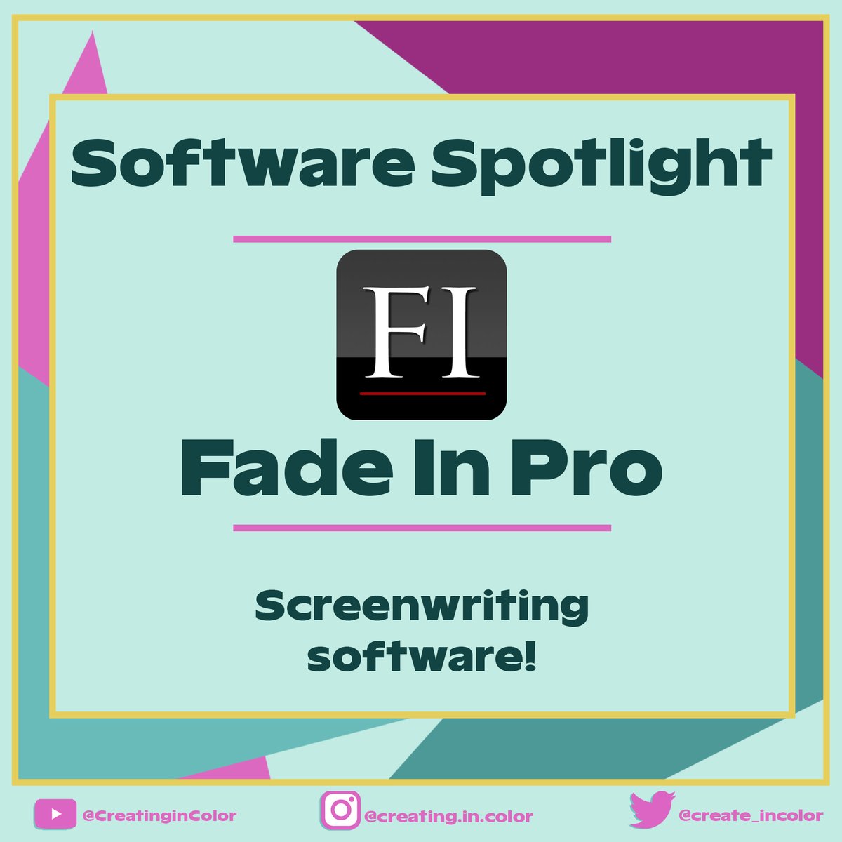 Creating in Color tweet media