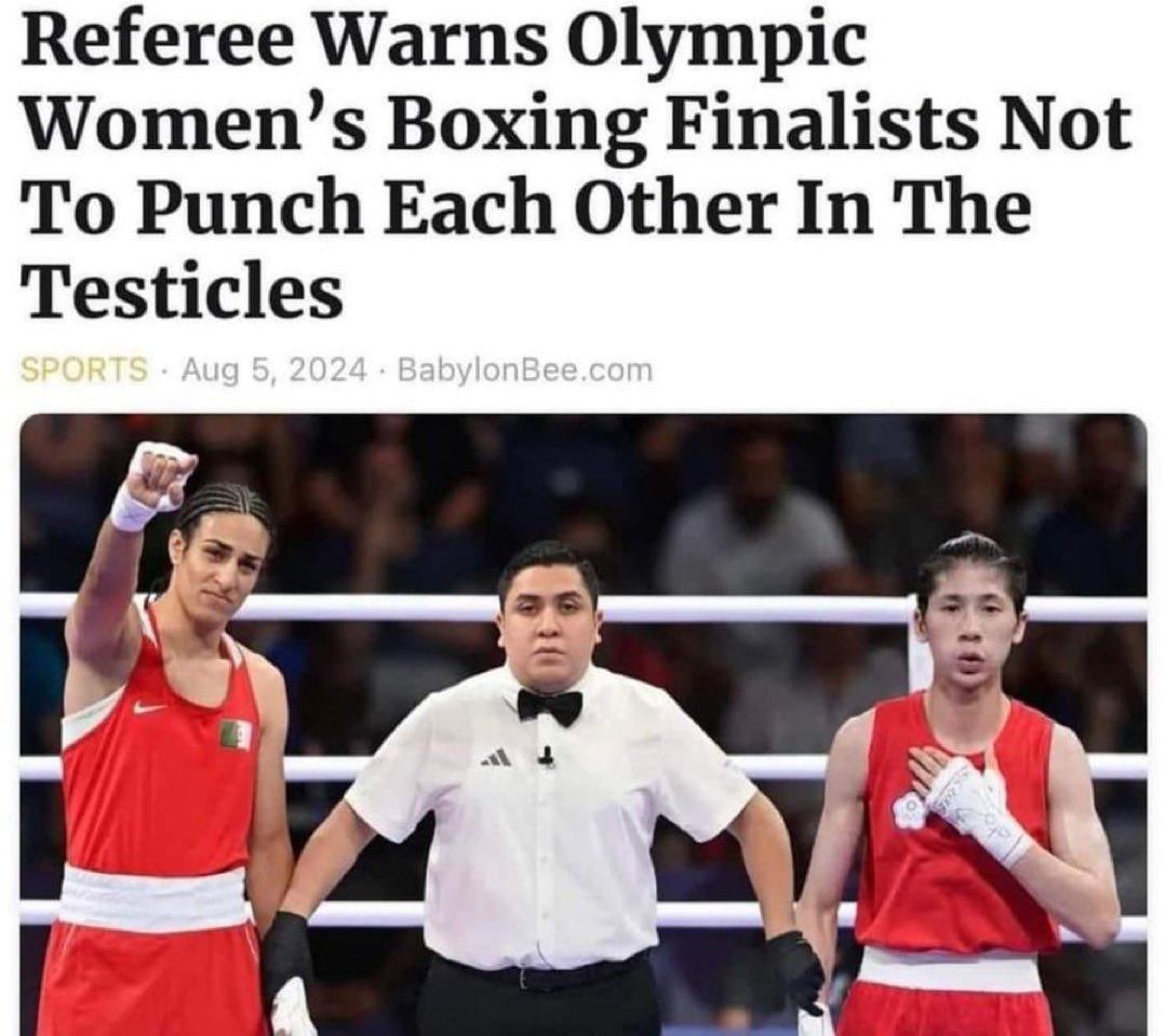 HazelAppleyard's tweet photo. Babylon Bee never misses 😂👏🏻 https://t.co/GhYHRqx7lz