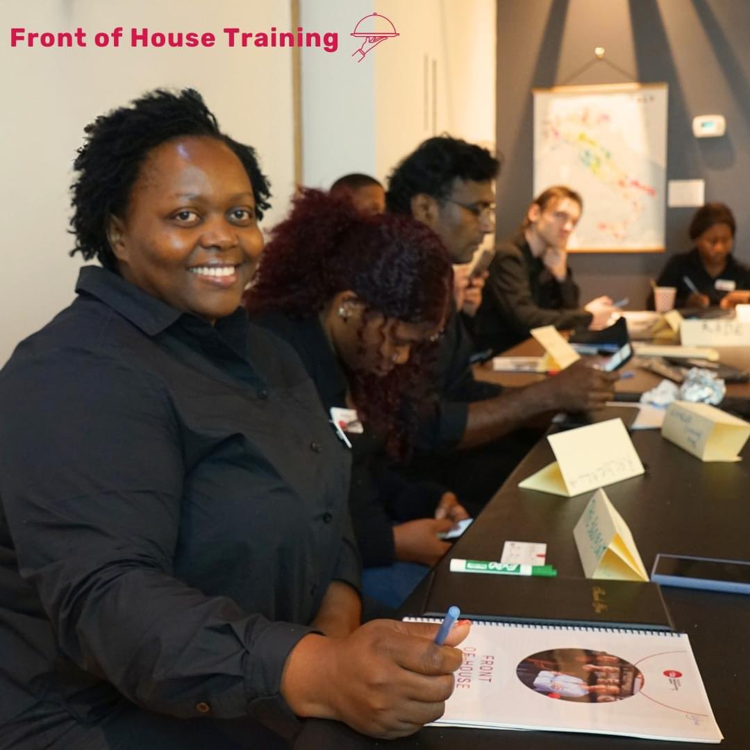 htac75's tweet image. Today, we launch our first Front of House training! 

15 participants began their journey in the hospitality industry.

Congratulations to all participants- wishing them the best of luck in the training! 🍽️

#HTA75 #FrontOfHouse #HospitalityTraining #CareerGrowth