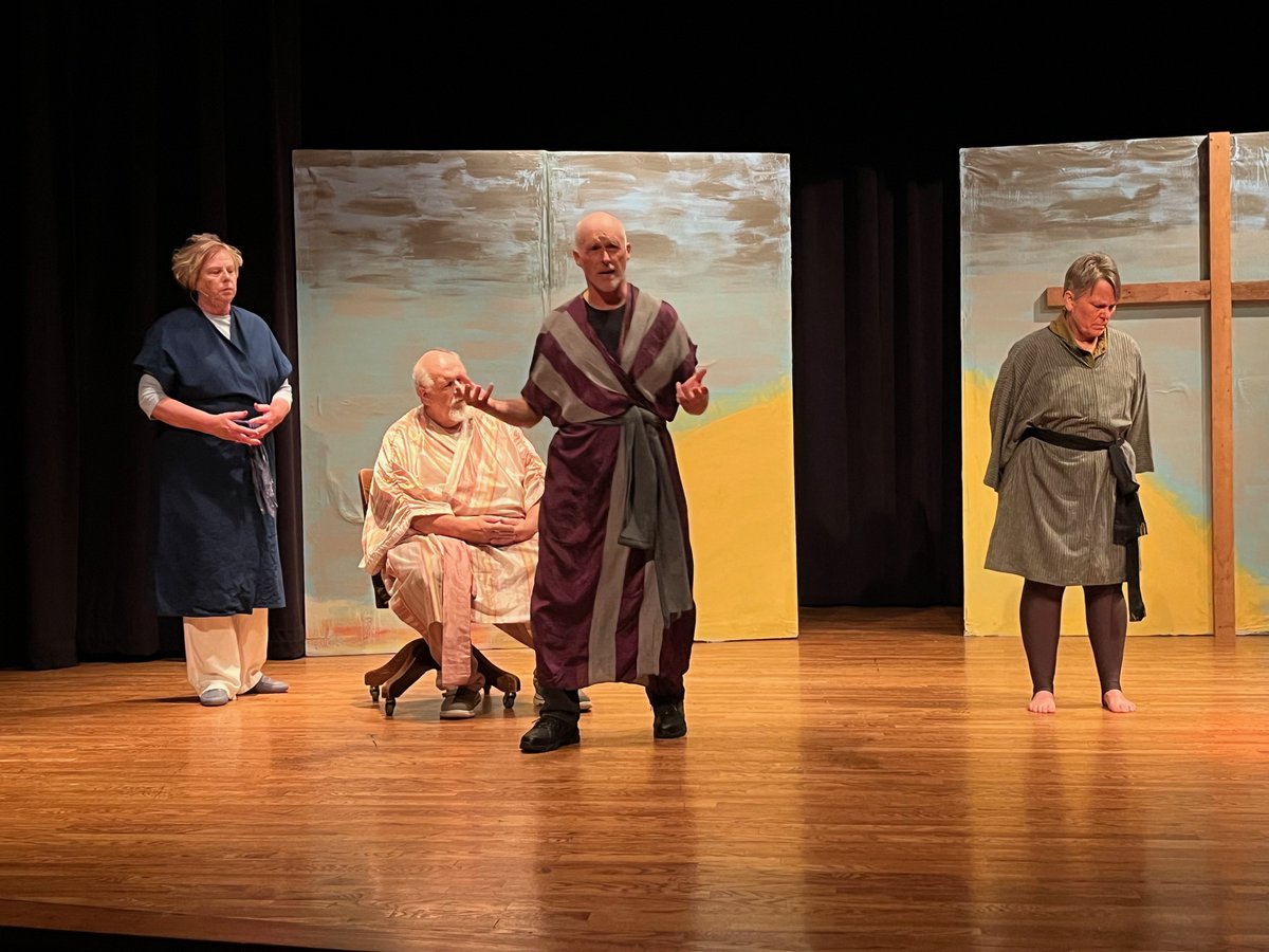 PETER, MARY &amp; PAUL a play written by a local playwright coming to the Hornady Marshall Auditorium stage at College Park  Aug. 9 &amp; 10 7:30 pm &amp; 11th at 2 pm
General seating , admission is free will offering donation at the door