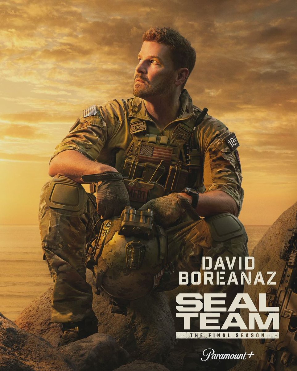 David Boreanaz as Jason Hayes 🔱

#SEALteam Final Season, August 11th
