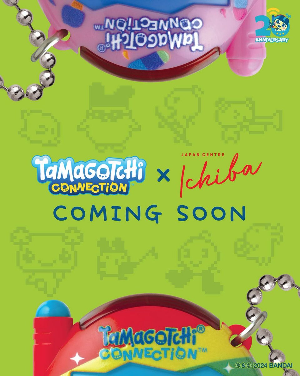TamaPalace's tweet photo. Bandai UK Teases Tamagotchi x Ichiba Campaign
https://t.co/LNyns6xnuf
#tamaplaace #tamagotchi #tmgc #tamagotchiconnection #tamatag #virtualpet #bandai #uk #ichiba #japancenter #campaign https://t.co/DbinJg4Fyf