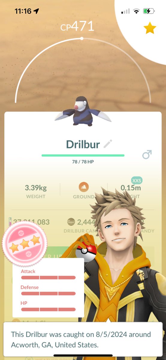 milieva13's tweet photo. He was the #perfect home suprise π #PokemonGO #CatchThemAll #hundo #homespawn https://t.co/0t3uPCVlvp