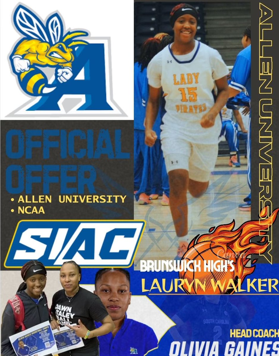 Congrats <a href="/Lauryn_Walker15/">Lauryn Walker</a> ! Let’s Go!! 
💙💛🏴‍☠️🏀🔥