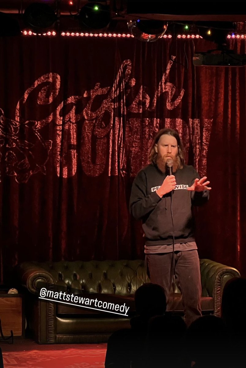 Always a lovely time at <a href="/CatfishComedy/">Catfish Comedy</a>! Every Tuesday in Fitzroy at one of Melbourne's best bars!