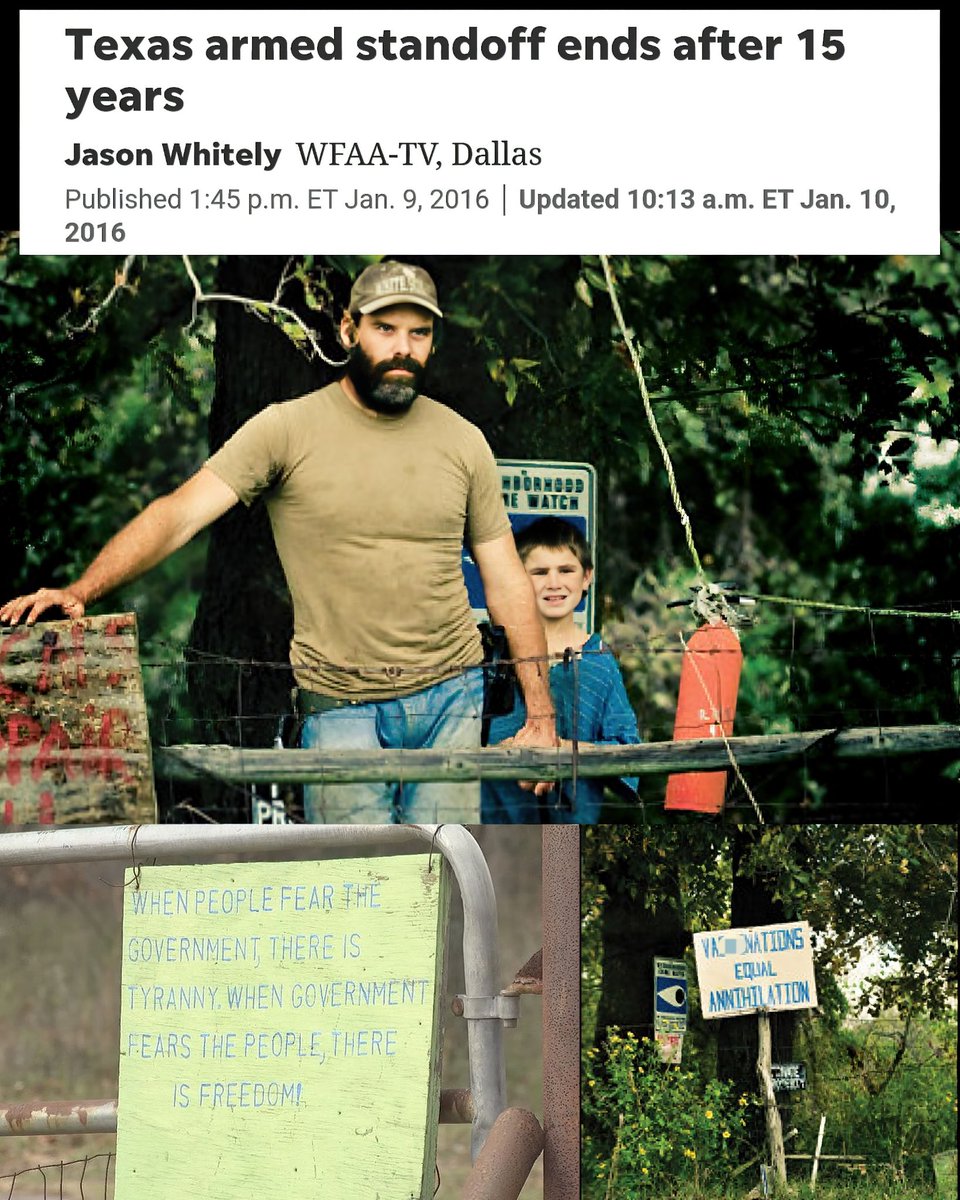 9mmsmg's tweet image. In 2016, the police said, &quot;we give up.&quot;
This is why they want gun control. 

&quot;If they come out after us, bring extra body bags. Those who live by the sword will die by the sword&quot; -John Joe Gray

January 2016 - TRINIDAD, Texas – After almost 15 years, what is believed to be the…