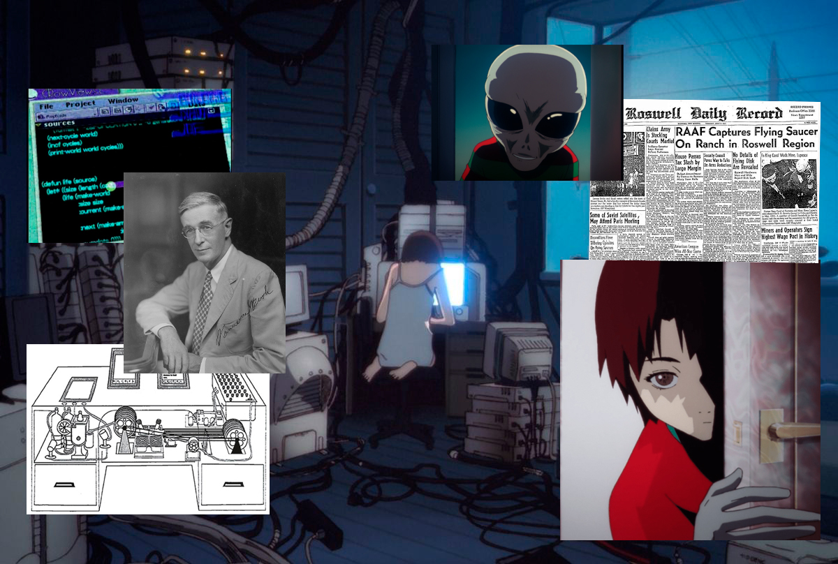 decidi fazer essa thread falando sobre o meu episódio favorito (Protocol) de Serial Experiments Lain

esse episódio é pouco falado na internet, e também não há uma explicação exata do pq os autores decidiram trazer essas mensagens pro anime, segue 👇
