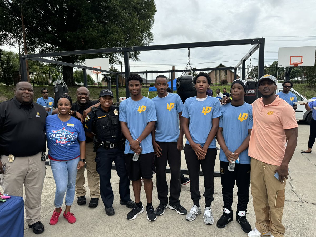 NCATUPD1's tweet photo. #StrongerTogether!! Thank you to our community and campus partners for facilitating a successful National Night Out! #NCAT UPD Community Affairs Unit was on the scene and enjoyed interacting and informing the community about different programs and services offered here at UPD. https://t.co/CTKGsVdLZB