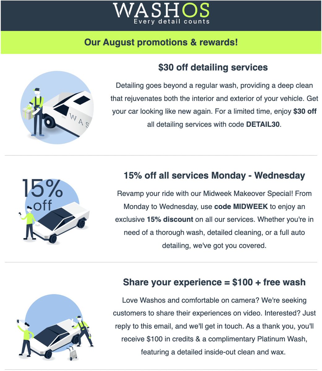 Washos - The car wash that comes to you tweet media