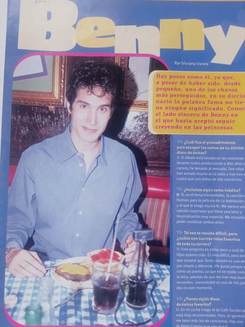 LosBennyFans's tweet image. En el año 2002 @bennyibarra lanzaba su disco “Grandes éxitos”. ¿Lo recuerdas? 

#bennyibarra #grandesexitos #momentos