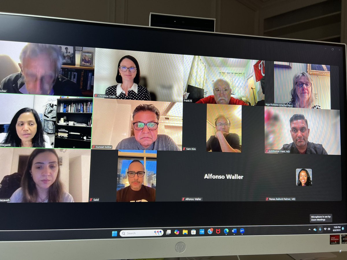 NJACC's tweet image. The @NJACC Advocacy Committee is kicking off and making plans! @RBP0612 @drsuneet @alfonsowallermd @Cardiology