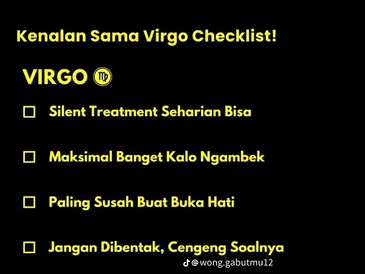 raylenehil's tweet photo. Coba ceklis yang mostly “gue banget” 😏😌 https://t.co/fh3ou1hZqU
