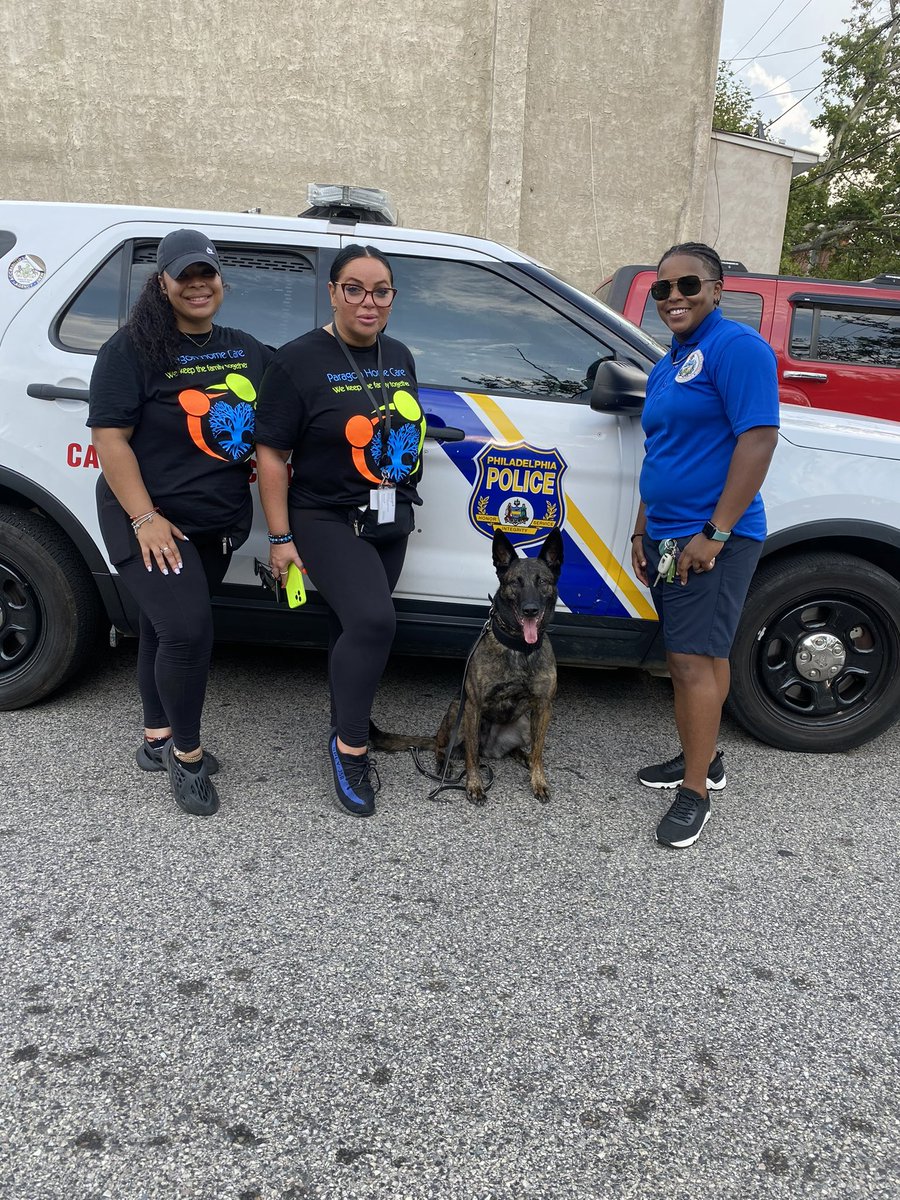 PPDCanineUnit's tweet image. K9 Joey enjoyed @ppd25thDist #NationalNightOut2024
