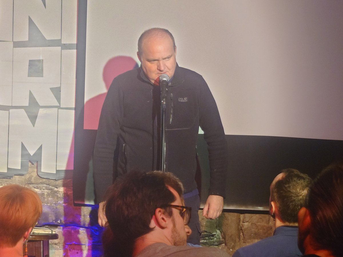 ACMS (@altcommemsoc) on Twitter photo .<a href="/edwardaczel/">Edward Aczel</a> has just hit us with a MONSTER crowd-work question.
Ed: "What's your favourite financial crisis?"
Audient: "GREEK!"
Ed: "How did it pan out?"
Audient: "Well Greece still has money..." .<a href="/edwardaczel/">Edward Aczel</a> has just hit us with a MONSTER crowd-work question.
Ed: "What's your favourite financial crisis?"
Audient: "GREEK!"
Ed: "How did it pan out?"
Audient: "Well Greece still has money..."
