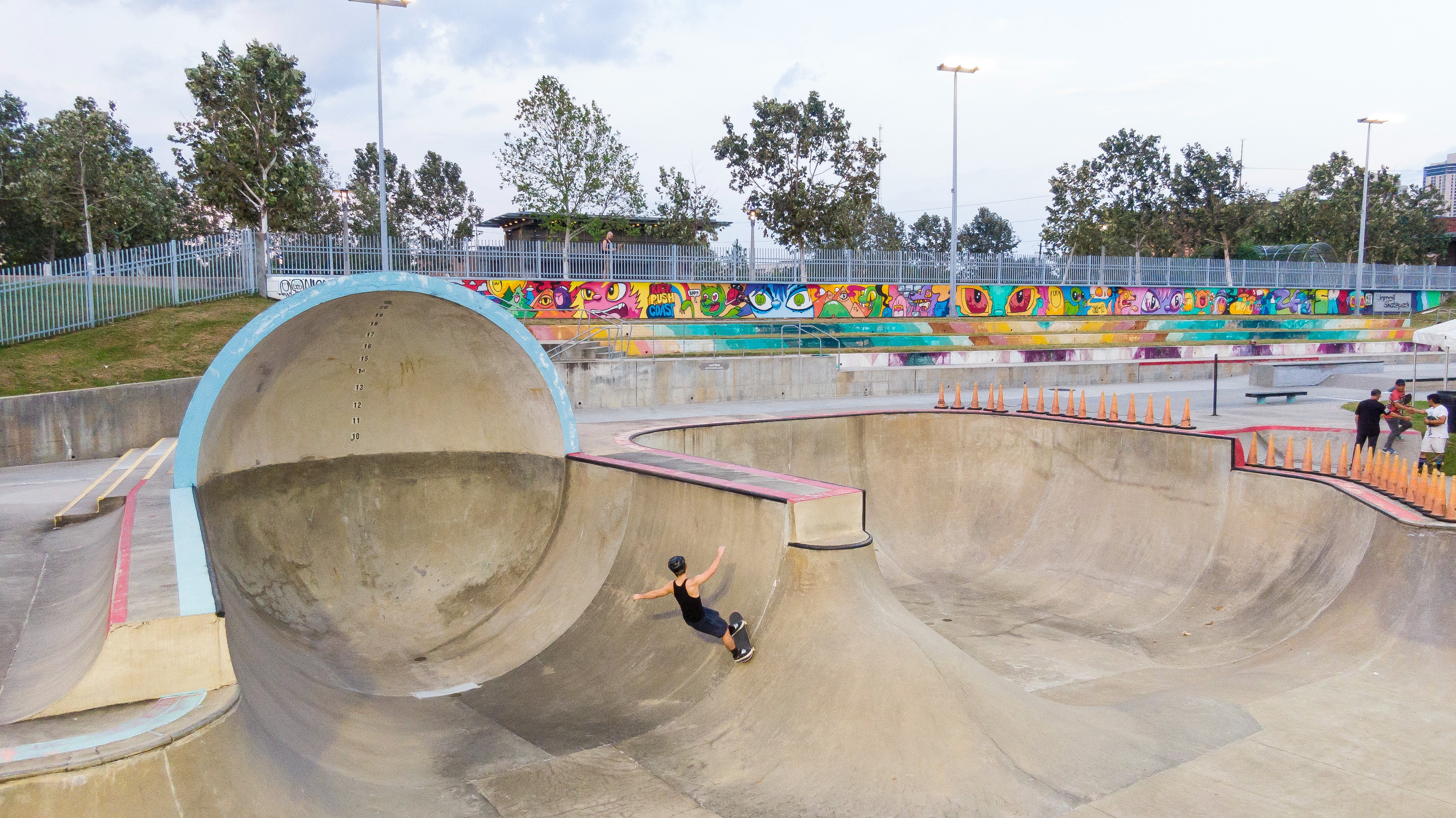 LEE A JAMIE SKATE PARK スカジャン HOUSTON Lee and Joe Jamail Skatepark - Wikipedia