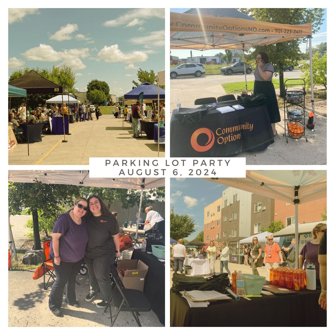 ComOptND's tweet photo. 🌟 We’re overflowing with gratitude for the amazing turnout at our parking lot party! 🎉 Your support and the other agencies in attendance made it a day to remember.💬✨ 
#CommunityOptions #ParkingLotParty #Thankful #GoodTimes #parkinglot #communitypartners #ndlegendary #nodak https://t.co/bmFHTt803x