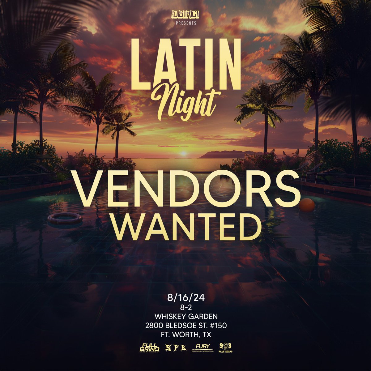 WHOS READY FOR LATIN NIGHT AT WHISKEY GARDEN ⁉️⁉️⁉️

TIX IN OUR BIO