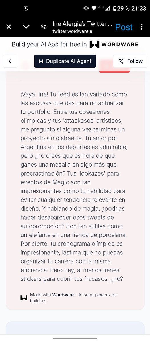 Dios, esto es muy bueno JAJAJ. El final es sublime!