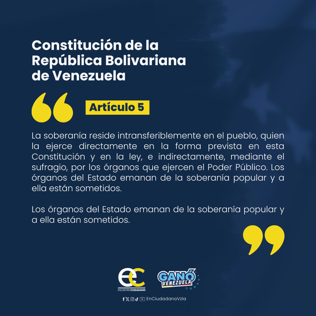 Activismo Encuentro Ciudadano Bolivar tweet media