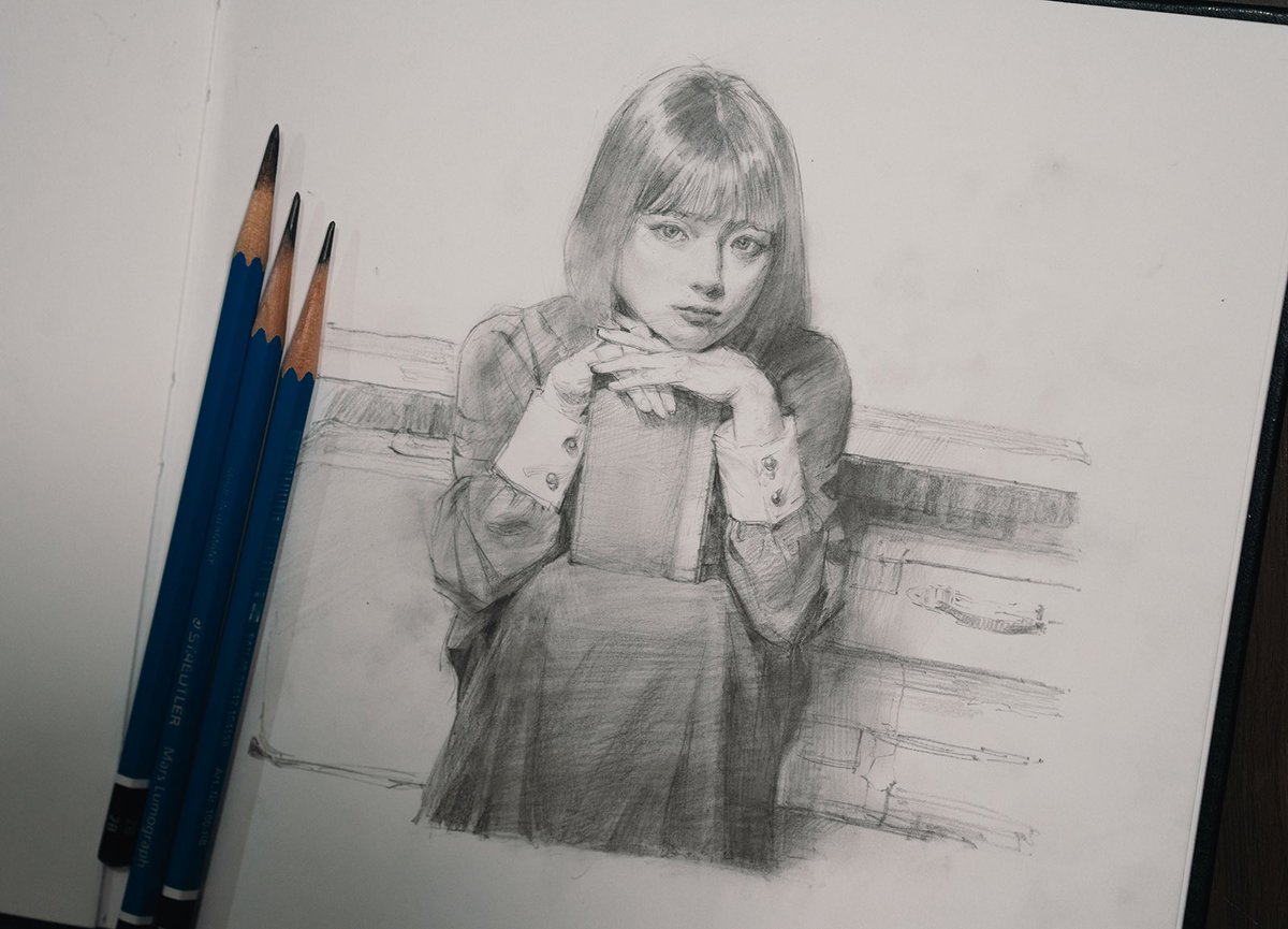 「pencil sketches 」|Pablo Uchida / 内田パブロのイラスト