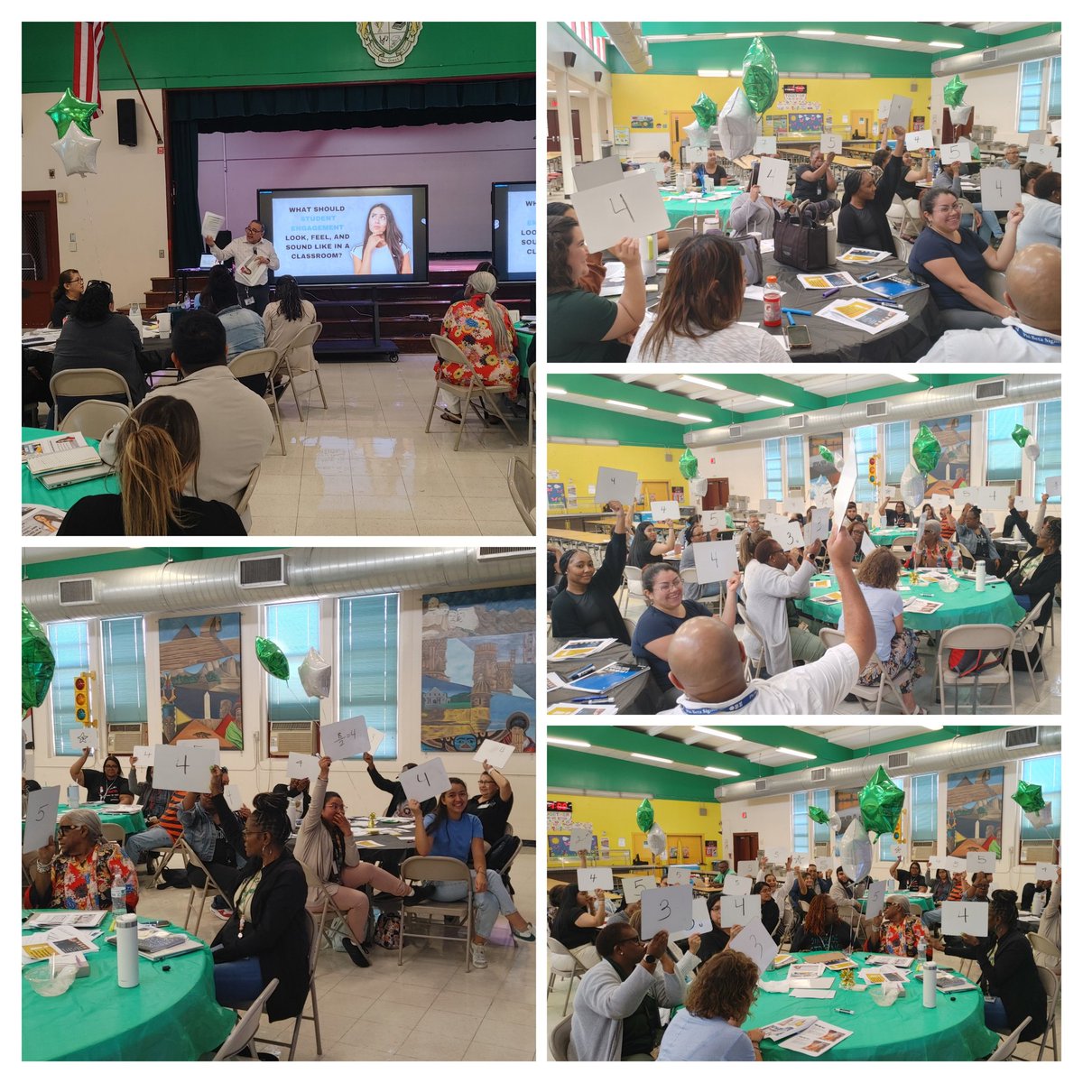 Brookline's Tier 2 leaders setting the pace! AP Burns &amp; AP Galdamez leading T-TESS &amp; Multiple Response Strategies PD #WeAreReady 💪👏