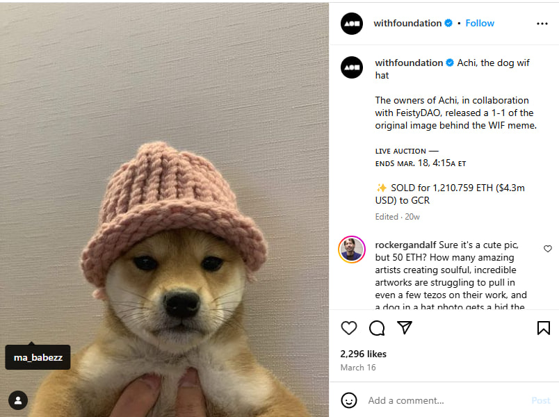 PookuDog's tweet photo. withfoundation, tagging ma_babezz who is the orginal owner of ACHI; the dogwifhat: 
https://t.co/5dU8XAiPBM

> Ma_babezz: owner of $WIF: https://t.co/QAybkISW2P
> Ma_babezz posting about her dogs: $POOKU above: https://t.co/OvZ0LkR5wh

$Pooku was born: https://t.co/ONd8qyfARY https://t.co/qMoDaBbesd