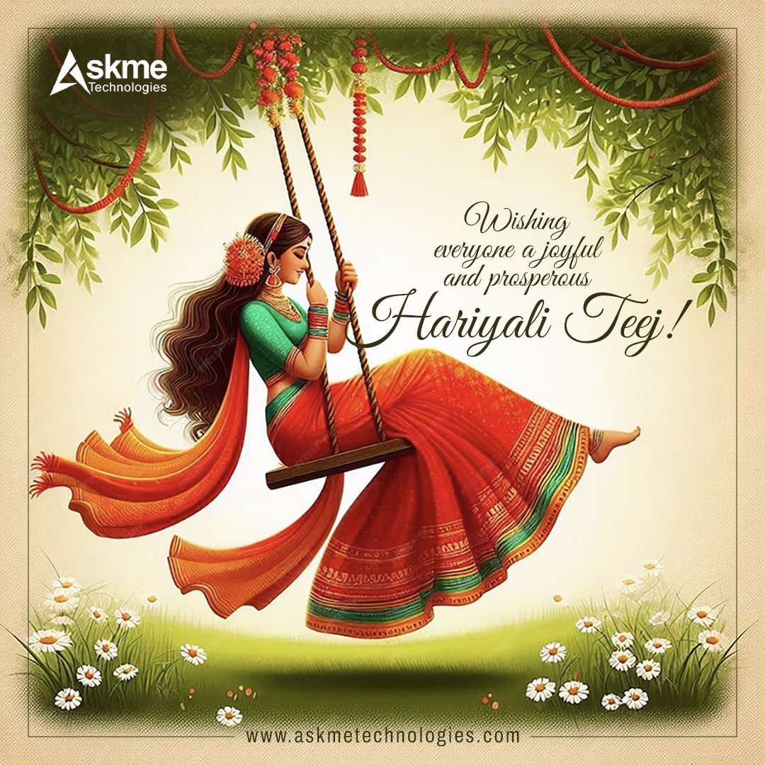Askmetech1's tweet image. Happy Haryali Teej! Celebrating growth, prosperity, and innovation this Teej with Askme Technologies. #askmetechnologies #softwaretesting #automationtesting #manualtesting #functionaltesting #haryaliteej #HaryaliTeej2024