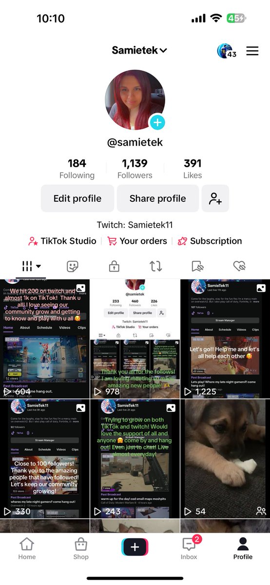 Samietek1's tweet photo. We are growing! Let’s goooo thank u to those that come by and hang out and chat! U have no idea how much it means to me! 🥰🥰 https://t.co/h9Pka6Q486