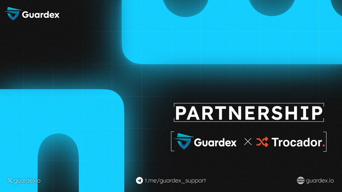guardexio's tweet photo. NEW PARTNERSHIP: @TrocadorApp 🔥

Trocador is a privacy-focused exchange aggregator. They strive to find you the best possible rates, at no extra cost,  protecting your right to privacy.

Swap privately 👉 https://t.co/nPjMEzI6iS https://t.co/6gou862PhY
