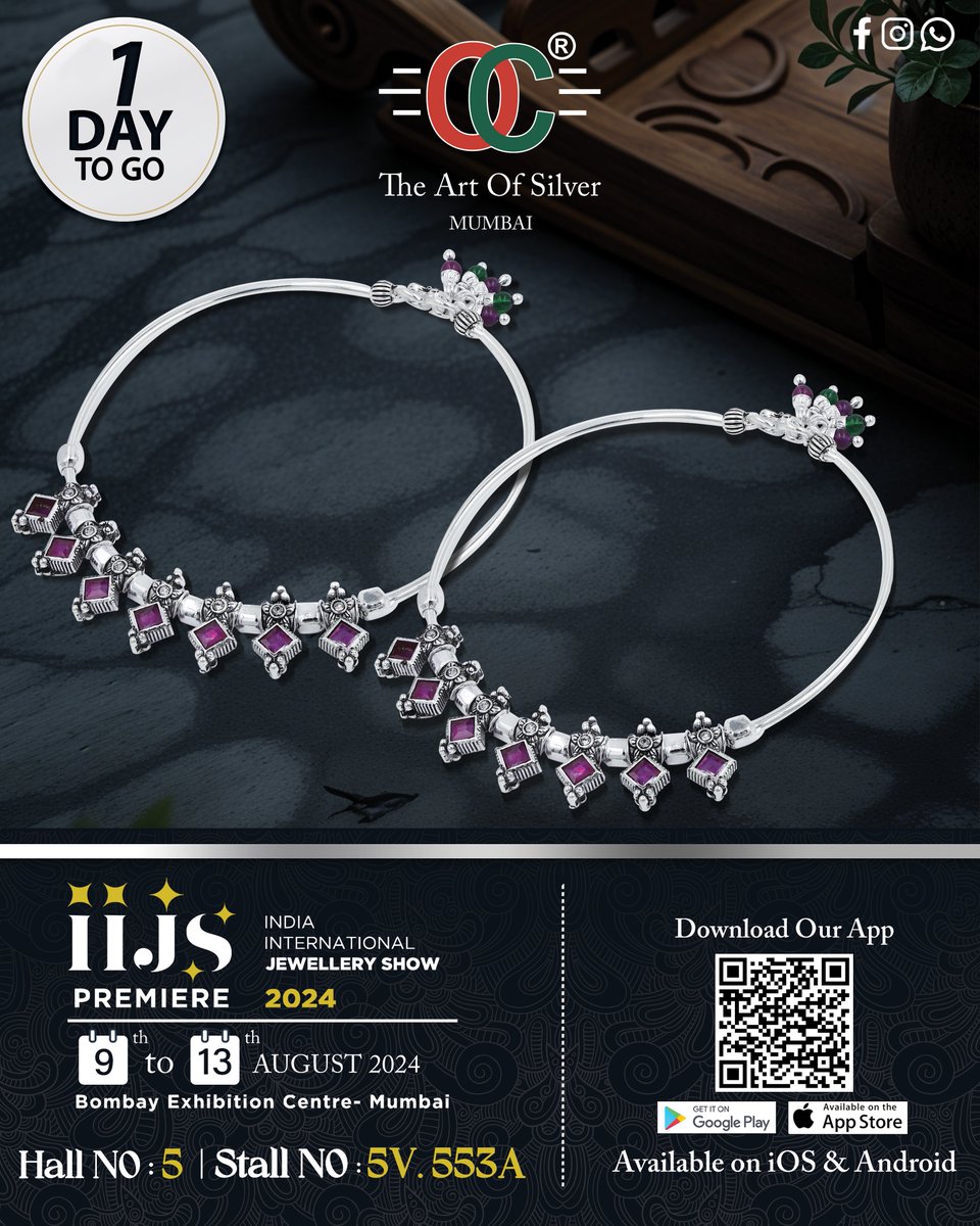 ocmumbai__'s tweet photo. <!--br {mso-data-placement:same-cell;}-->Just 1 more day! The wait is almost over. Stay tuned for the big reveal tomorrow! #OneDayLeft #ExcitementPeaks https://t.co/vZulkcjqrg