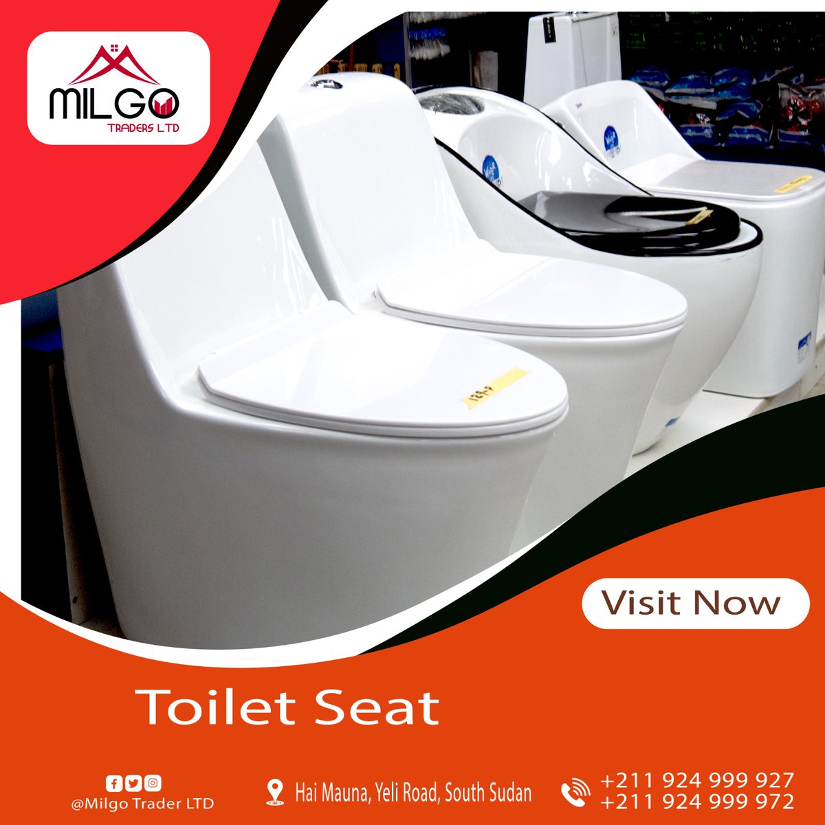 milgo_traders's tweet photo. All are available at Milgo.
Please visit Milgo 
📞 +211 924 999 927 +211924999972
#Milgo_is_the_Home_Quality for the accessories, matterial building, Mattress, Chairs and Agricultural tools.
#Together_with_Milgo you can Building your dreams 🏗️ https://t.co/zoc4bdAnIo