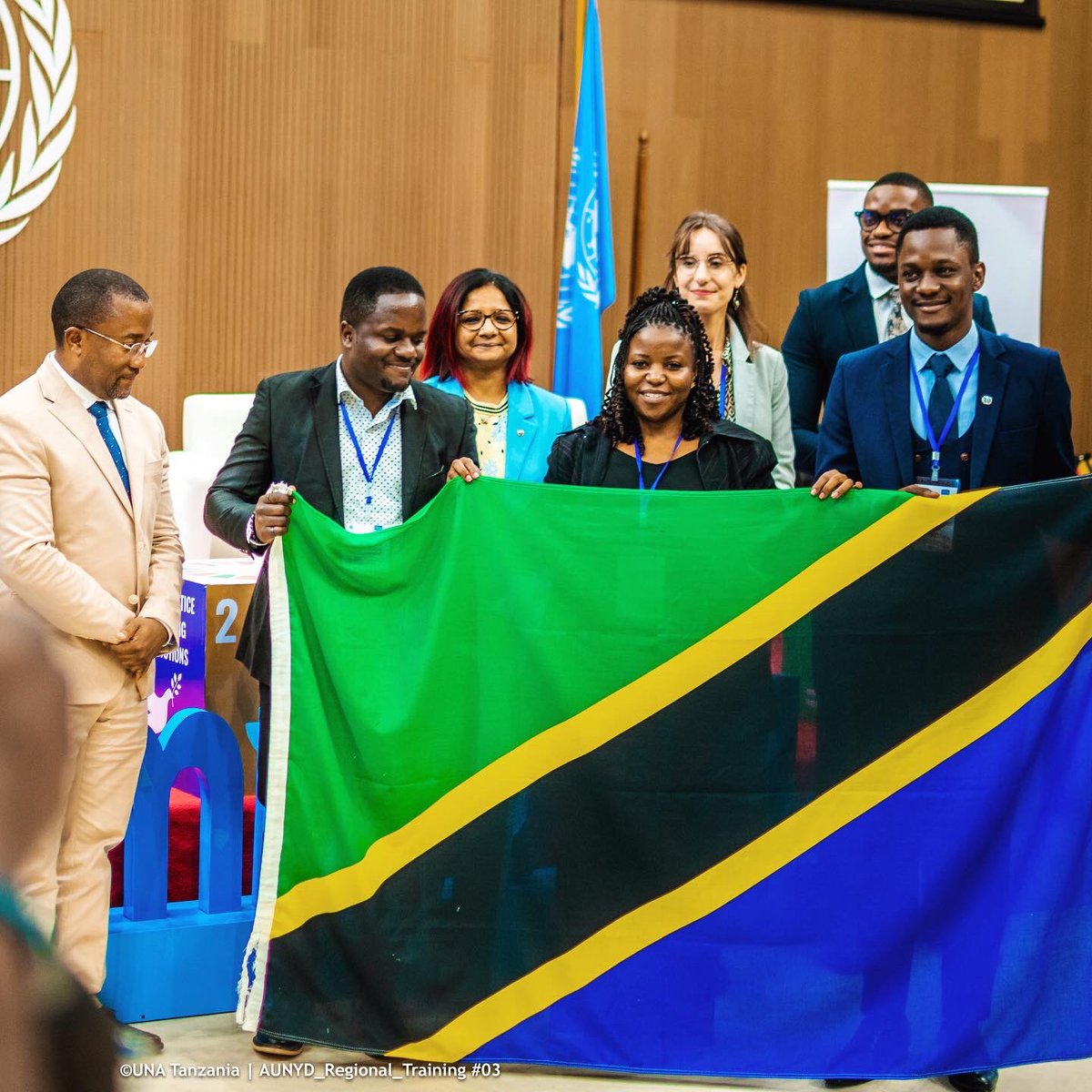 buberwah's tweet photo. As an active member of YUNA, i had the opportunity to attend the Tanzania UN Delegates Program by @UNATanzania &amp; @AUNYD_2023 that was a regional training 3 to Youth delegates who will be representing the most of us in September at UN Headquarters. The GoH was @NEKAGANDA ✍🏾🇹🇿 https://t.co/dr7EfuZ6el