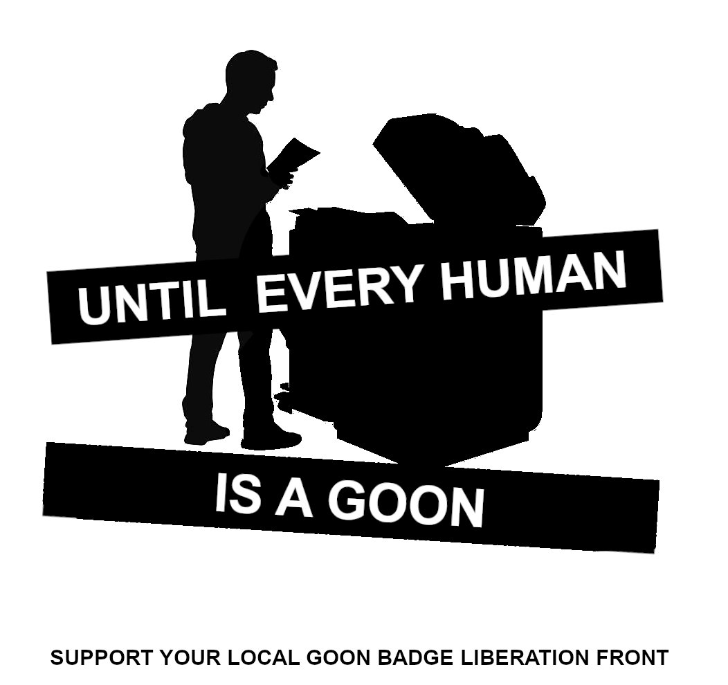 Goon Badge Liberation Front (@badgegoon29309) on Twitter photo 