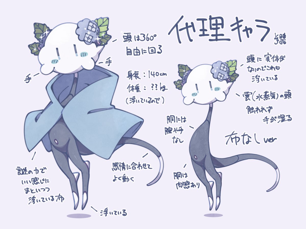 代理キャラちゃん