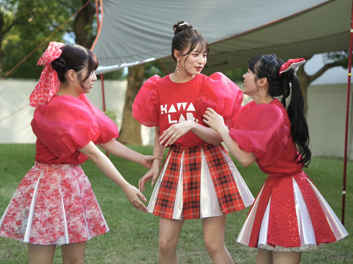 TIF2024 お写真🎈》 左から ♥️立花琴未@kotomi_ct0525 ❤️佐野愛花